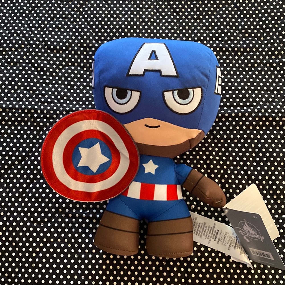 Captain America stuffed toy ages 0+